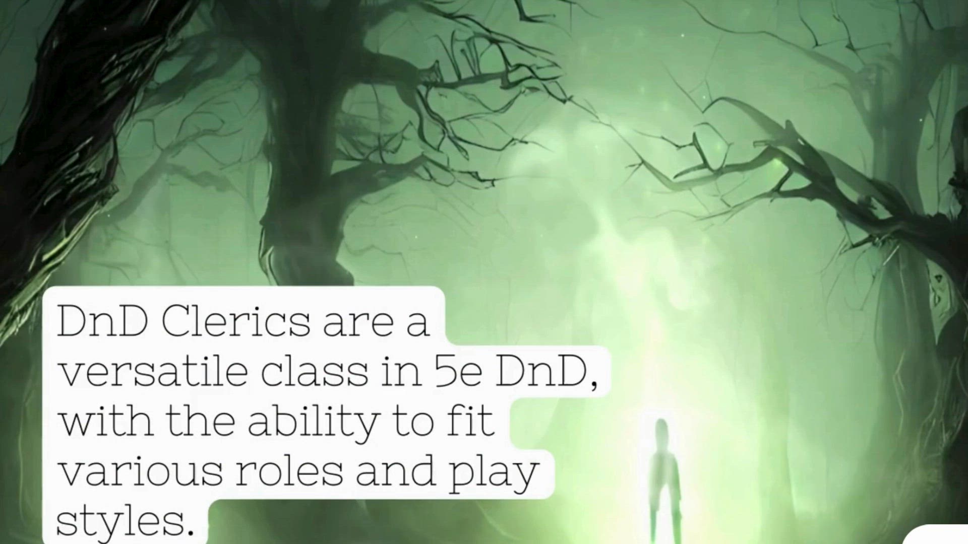 Video thumbnail for ClericCleric 5e: DnD 5th Edition Class Guide - RPGBOT