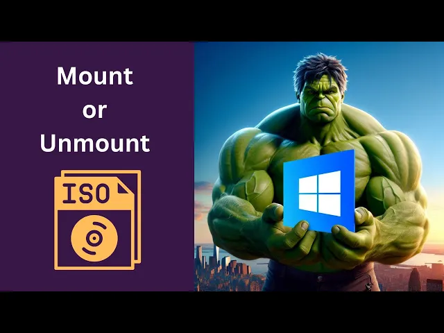 'Video thumbnail for How to Mount or Unmount ISO File on Windows 10 | GearUpWindows Tutorial'