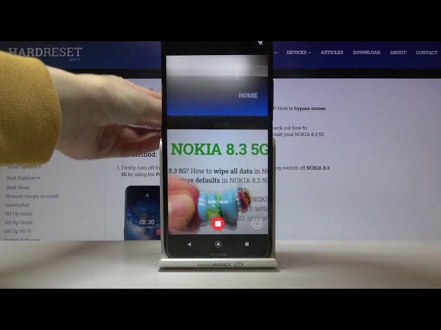 Video thumbnail for How to Record Looped Videos in NOKIA 8.3 – Find Time Lapse Videos Options