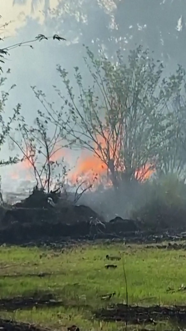 Video thumbnail for Deadly blaze at fireworks facility in India