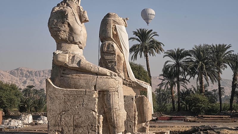 Video thumbnail for Joint Egyptian-Chinese excavation uncovers ancient sacred lake in Karnak