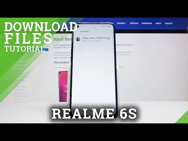 Video thumbnail for How to Locate Downloads in Realme 6s – Find Downloaded Files