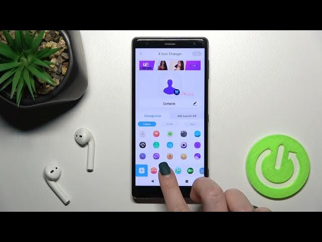 Video thumbnail for How to Change Icons Shape and Design on SONY Xperia XZ2 // X Icon Changer