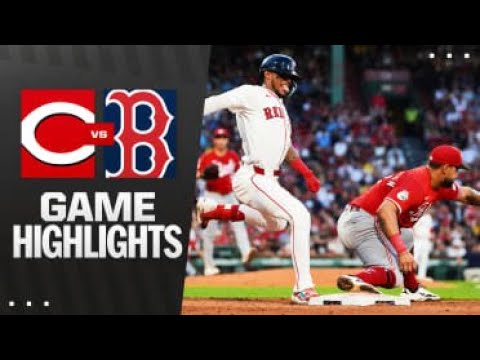 Video thumbnail for Cincinnati Reds at Boston Red Sox Full-Game Highlights! | 06/30/2025
