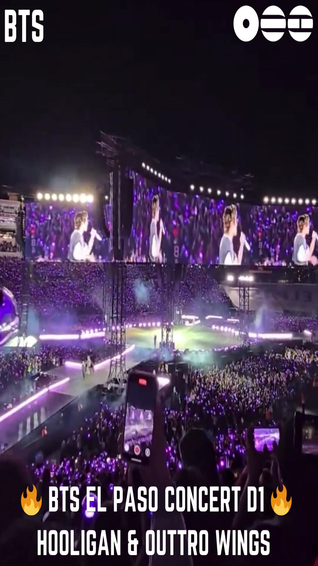 Video thumbnail for 🔥 BTS KICKS OFF U.S. TOUR IN EL PASO — AND NOTHING COULD STOP THEM 🔥