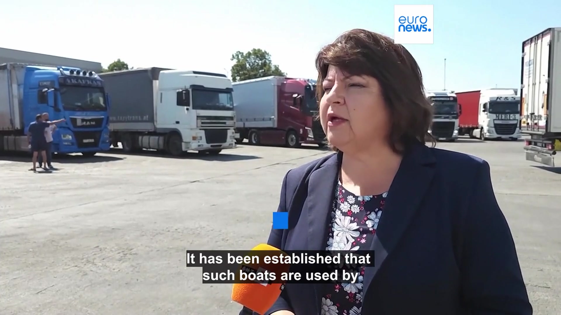 'Video thumbnail for Bulgaria has seized almost 70 inflatable boats used for migrant trafficking at border with Turkey'