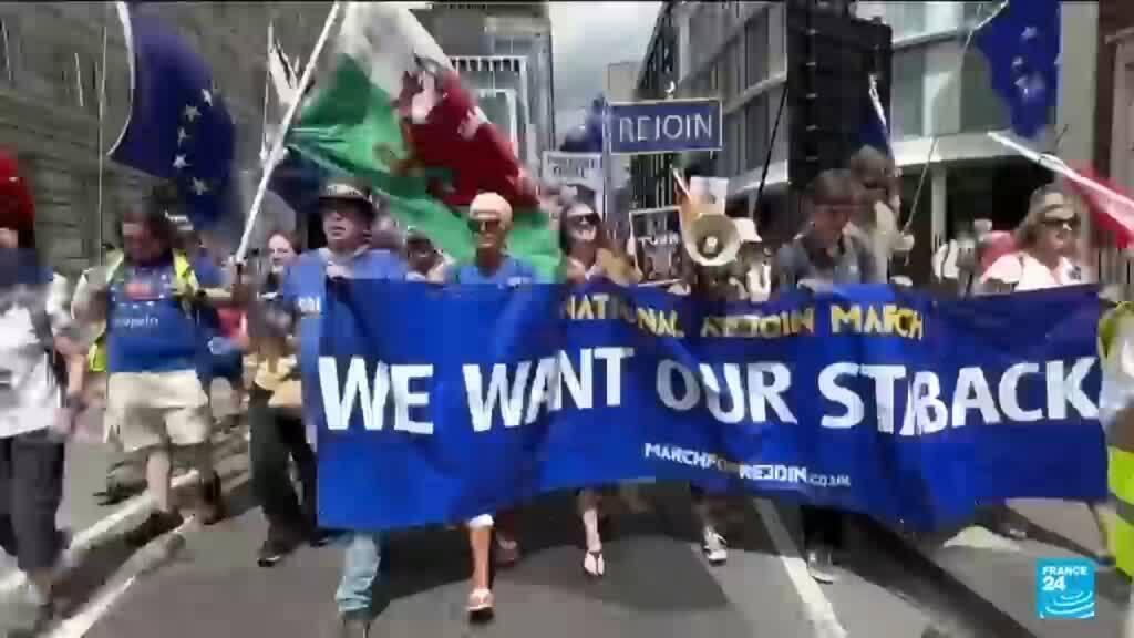 Video thumbnail for 10 years after Brexit, could the UK rejoin the European Union?