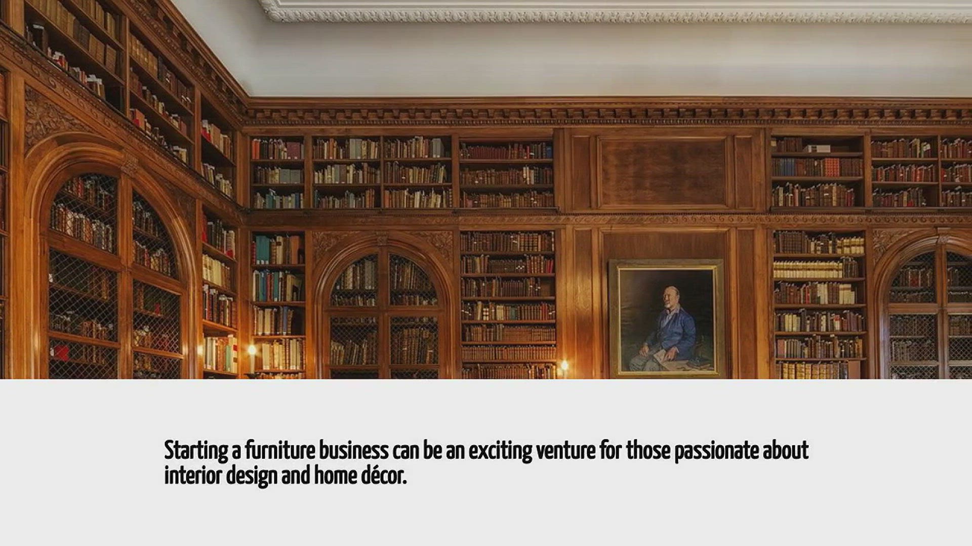 Video thumbnail for How To Start A Furniture Business