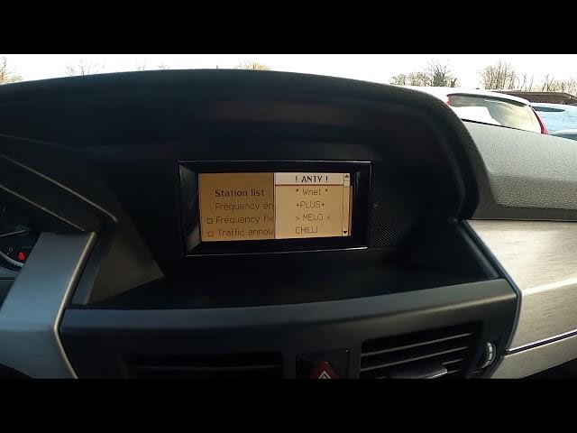 Video thumbnail for How to Check Radio Stations List in Mercedes GLK Off-roader (2008 – 2011) | Enter Radio Station List