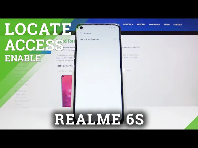 Video thumbnail for How to Turn Off Location of Realme 6s – Location Settings