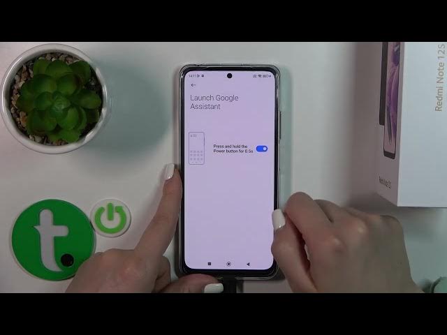 Video thumbnail for How to Assign/Unassign Google Assistant Launch to/from the Side Power Button on REDMI Note 12S