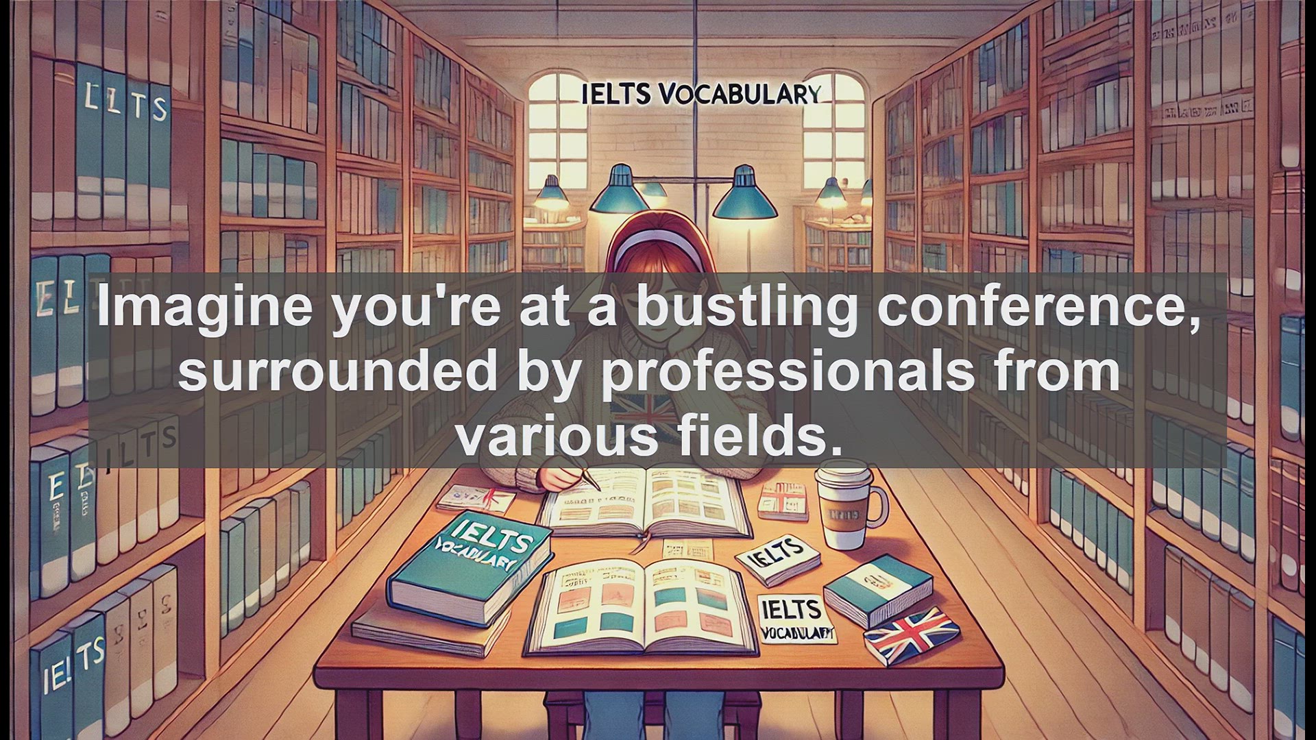 'Video thumbnail for 5000 Must Know IELTS 8.0 Vocabulary - Understanding 'Conferee': A Key Term for IELTS Success'