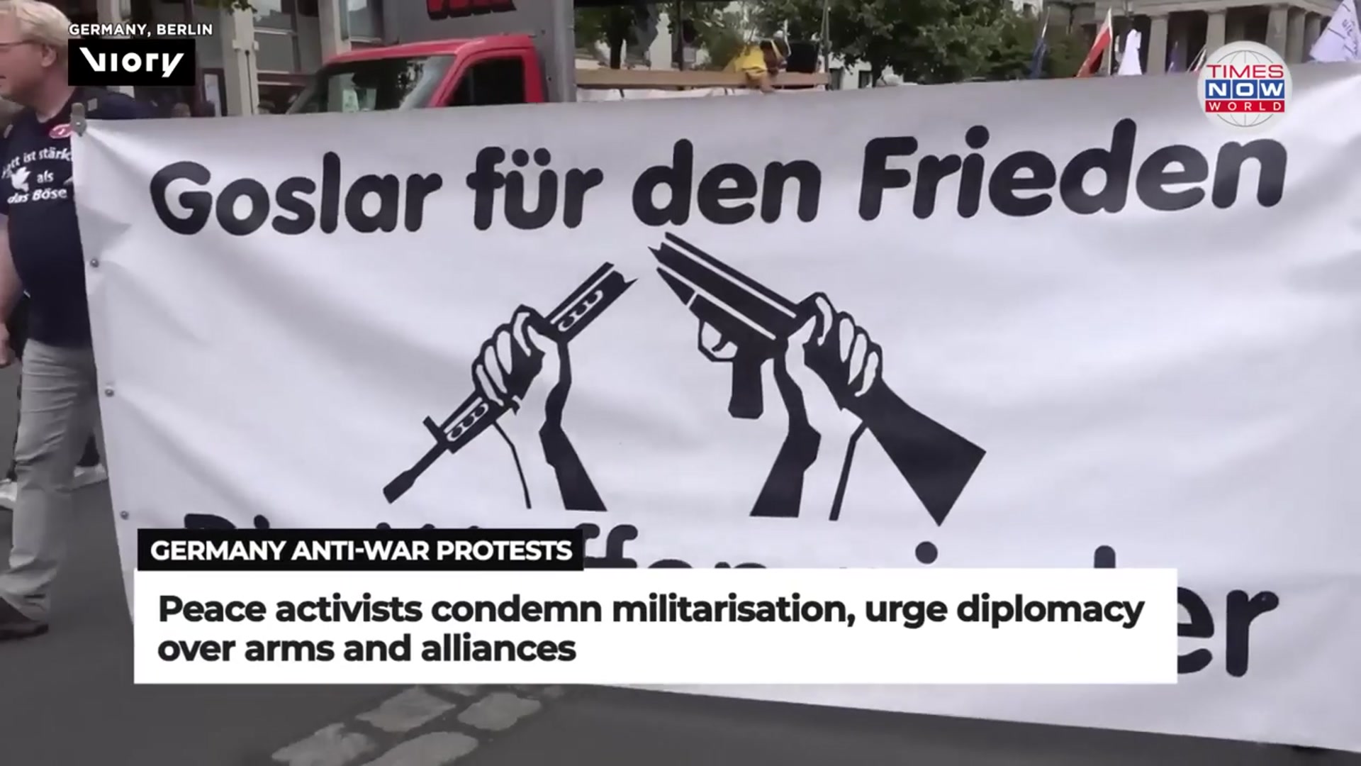 'Video thumbnail for "We Have To Leave NATO": Germany erupts in protest over Ukraine war and NATO arms shipments'