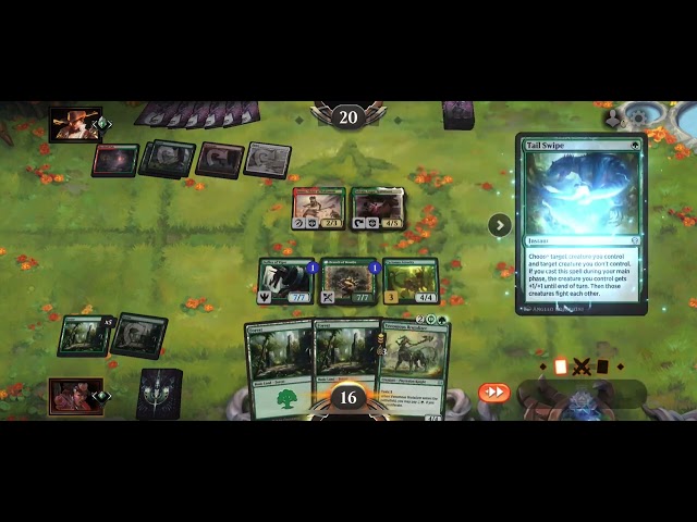 Video thumbnail for MTG Arena Standard- Mono green stompy/toxic