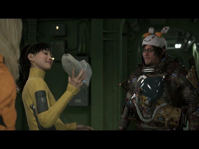 Video thumbnail for Death Stranding 2 - Episode 7: Rainy Throws Her Shoe with Tomorrow To Predict the Weather | Cutscene