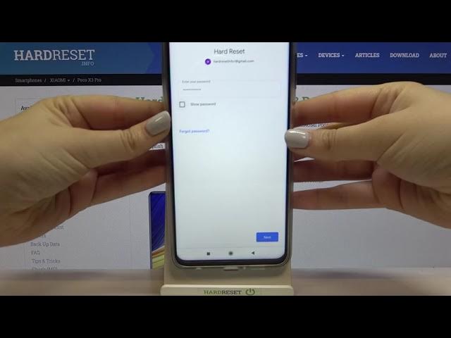 Video thumbnail for How to Manage Google Account in POCO X3 Pro – Add / Remove Google Account