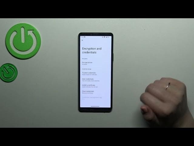 Video thumbnail for How to Clear Credentials on SONY Xperia 10 V