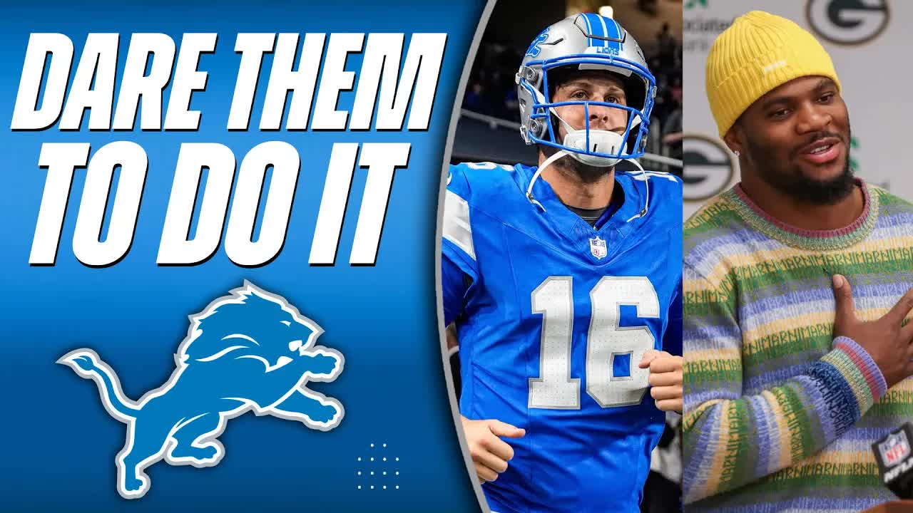 'Video thumbnail for a to z sports - detroit lions: packers' defensive blitz strategy could backfire against jared goff'