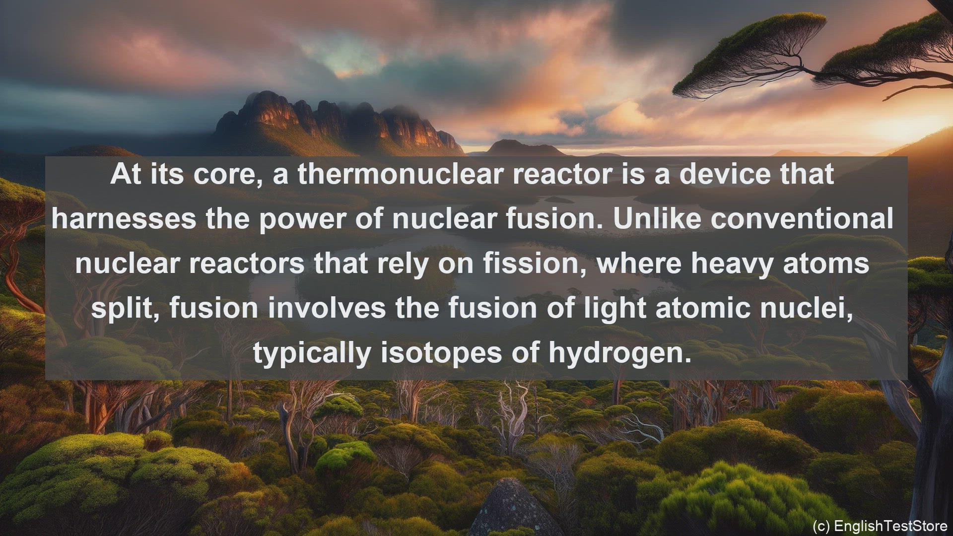 'Video thumbnail for Thermonuclear reactor in science  definition and examples'