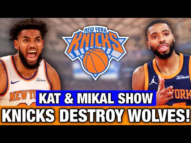 Video thumbnail for Karl-Anthony Towns DOMINATES in Knicks’ Blowout Win Over Timberwolves! (133-107 Recap)