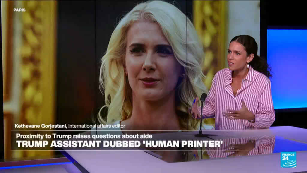 Video thumbnail for Trump ultra-loyal aide Natalie Harp in the spotlight
