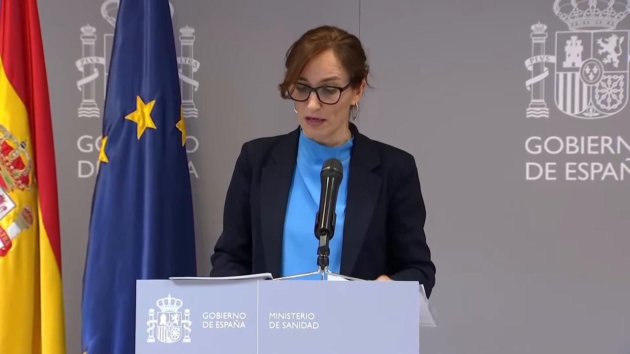 Video thumbnail for Spain: Spanish ministers hold press conference on Hantavirus situation in Madrid.
