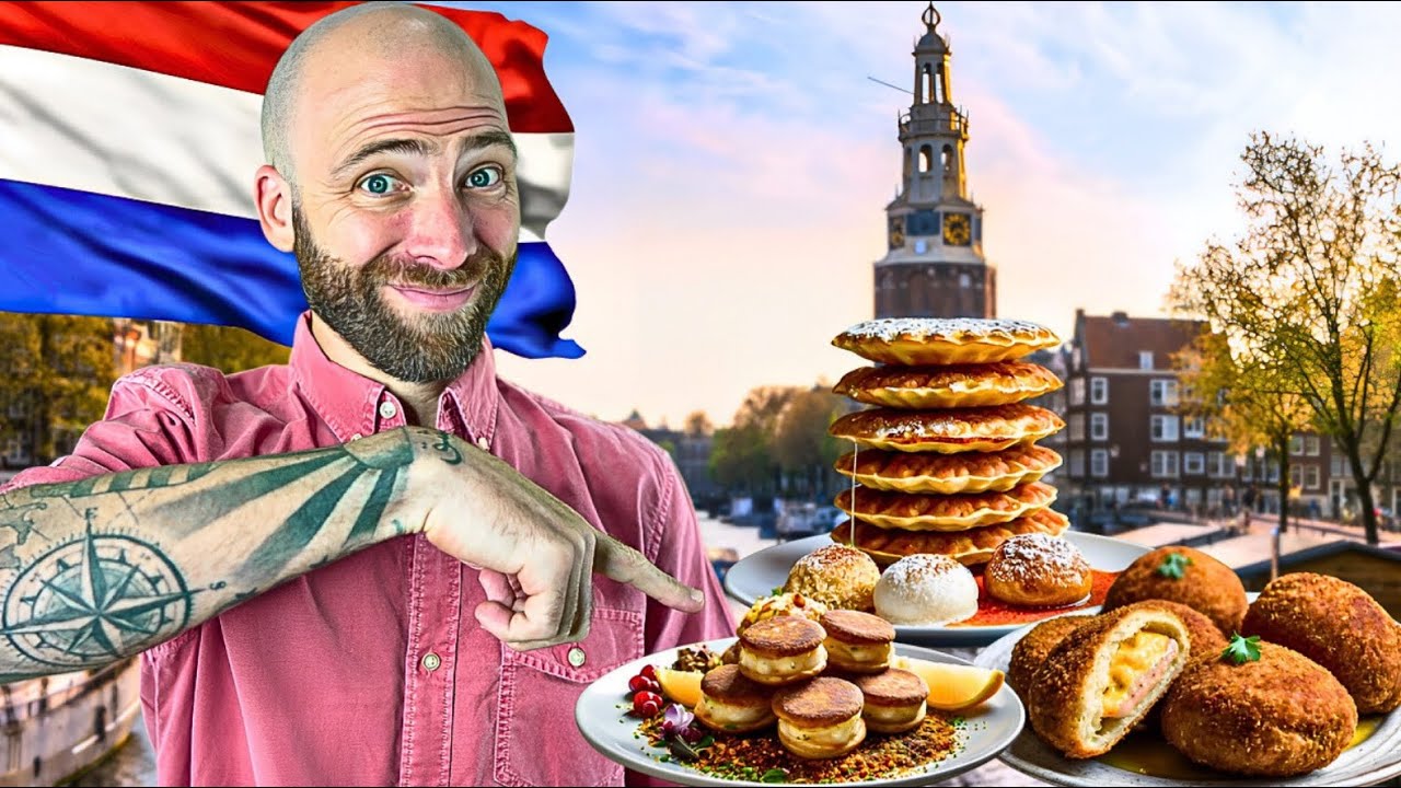 Video thumbnail for 100 Hours in Amsterdam! (Full Documentary) Amsterdam Street Food and Markets!