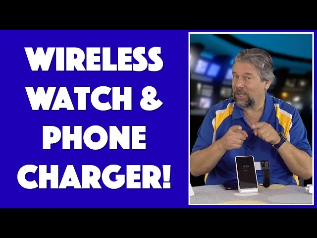 Video thumbnail for CNSL 2-in-1 Apple Watch + Qi Charging Station REVIEW