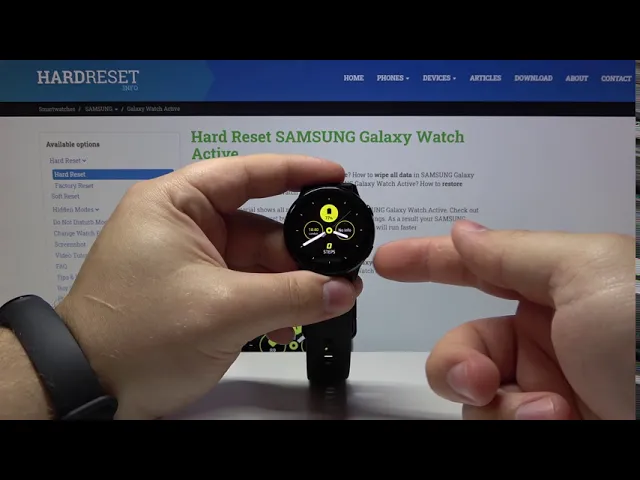 Video thumbnail for How to Change Apps Layout on SAMSUNG Galaxy Watch Active – Rotary / List View