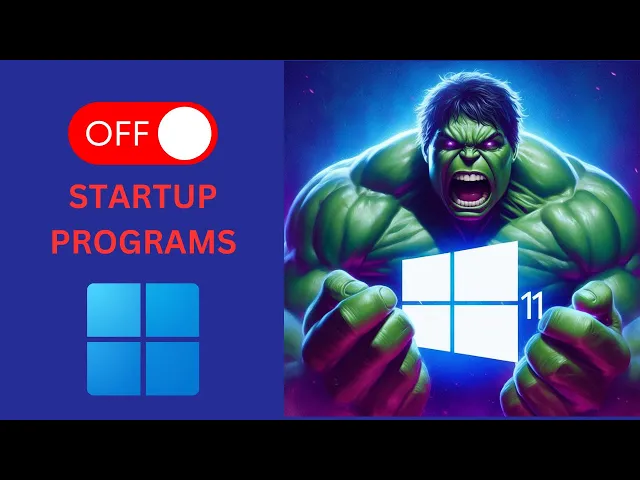 'Video thumbnail for How to Disable Startup Program on Windows 11 using Task Manager | GearUpWIndows Tutorial'