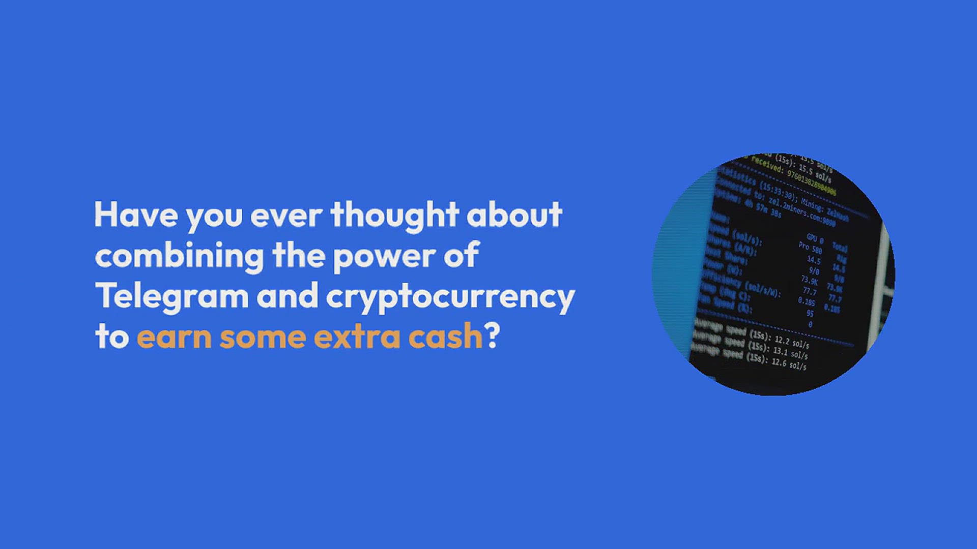 Video thumbnail for How to Earn on Telegram with Crypto In 2024