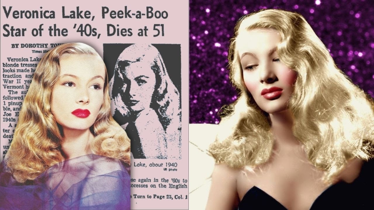 Video thumbnail for Why Veronica Lake never wanted to be an actress and turned her back on Hollywood: Tragic Life Story