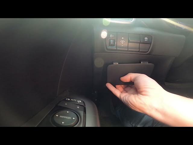 Video thumbnail for Where is ODB 2 Socket in Kia Sportage IV ( 2016 – now ) - Find ODB 2 Socket