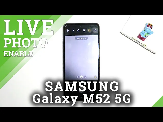 Video thumbnail for How to Take Motion Photos in SAMSUNG Galaxy M52 5G –   Take Live Photos