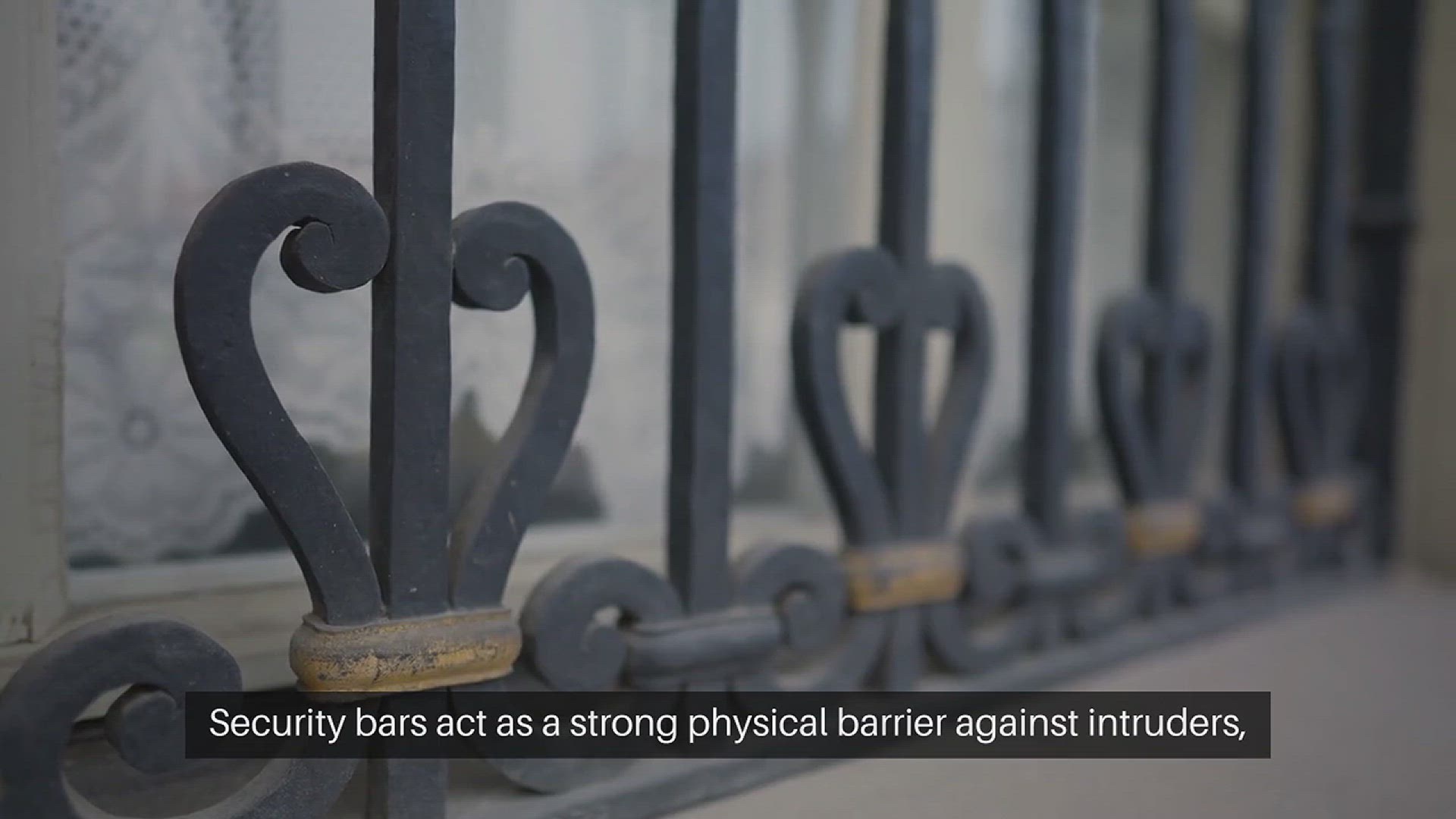 Video thumbnail for Benefits of Security Bars for Home Entry