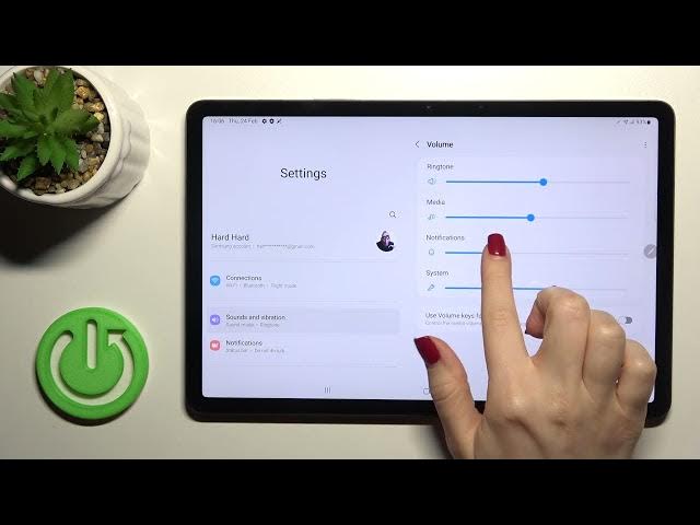 Video thumbnail for Samsung Galaxy Tab S8 - How To Mute Notification Sounds