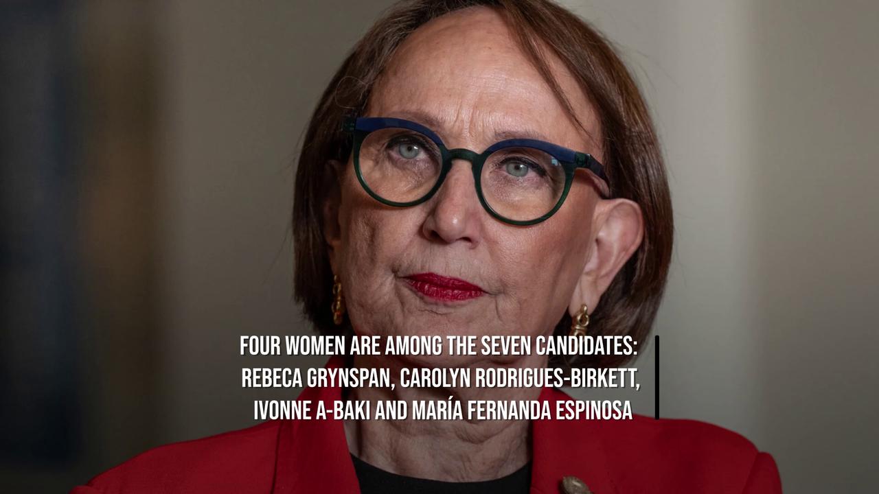 Video thumbnail for EU's Ribera Backs First Woman To Lead United Nations.