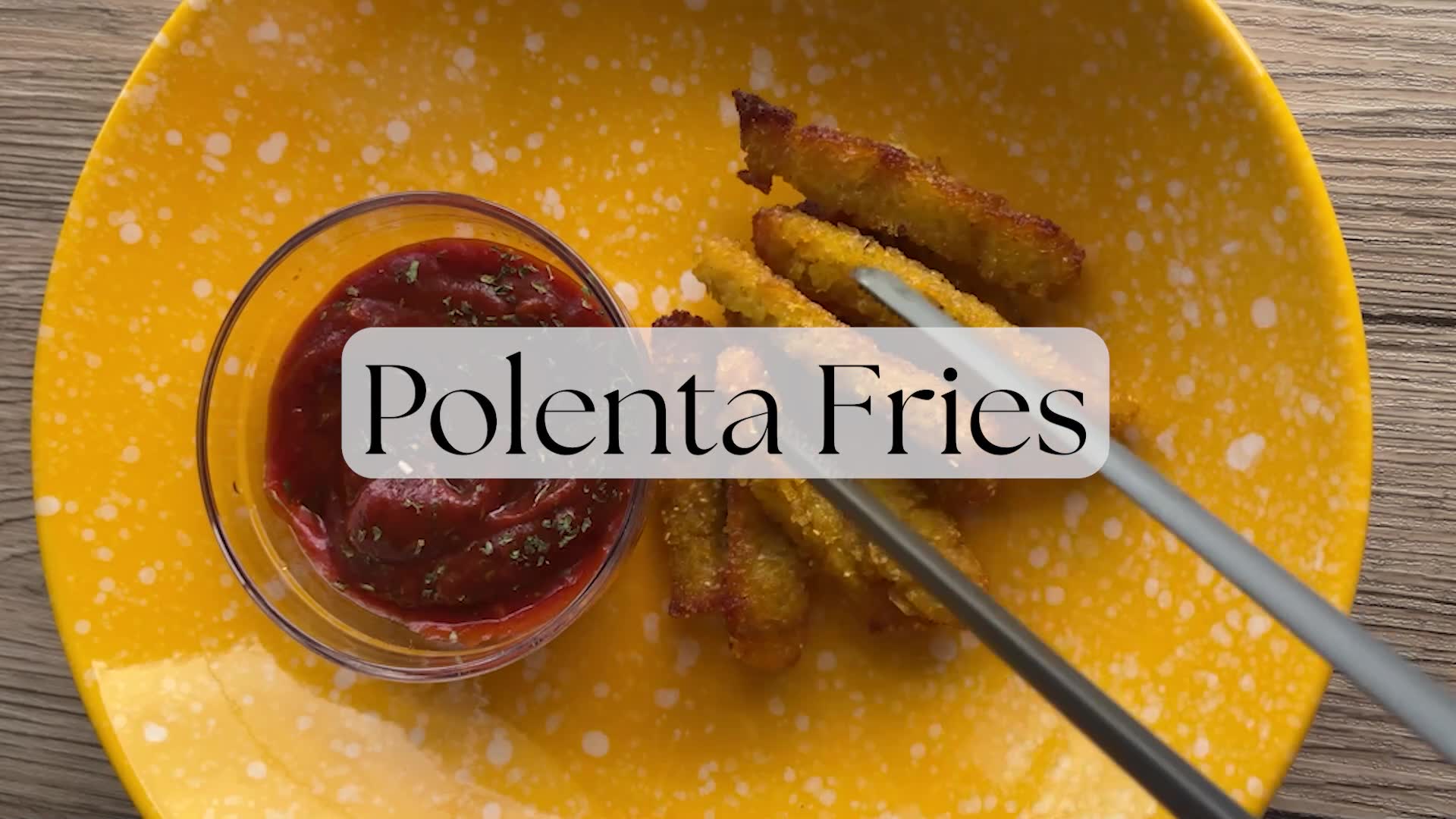 'Video thumbnail for Polenta Fries Recipe'