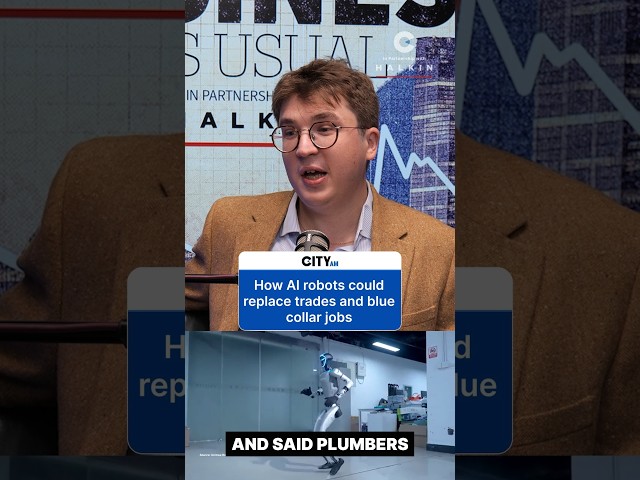 Video thumbnail for How AI robots could replace trades and blue collar jobs 🤖🔧
