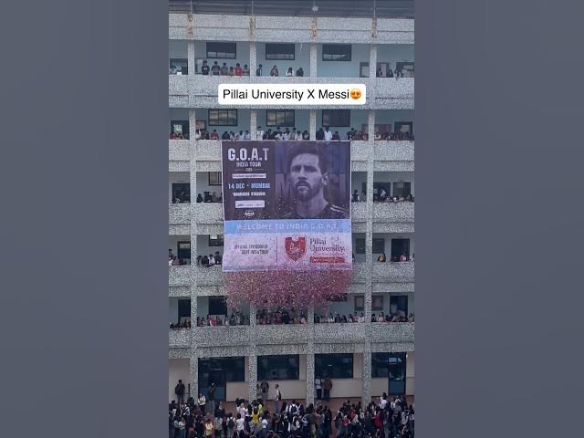 Video thumbnail for A great university gave Messi a gift#messi