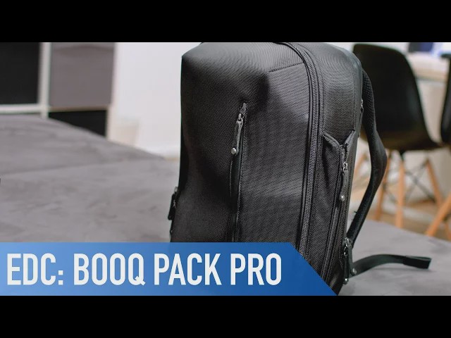 Video thumbnail for EDC: Booq Pack Pro Backpack | Review