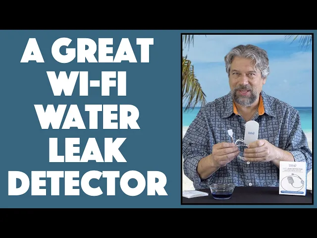 Video thumbnail for SimpleSence Capteur Wi-Fi Water Leak Detector -- DEMO & REVIEW