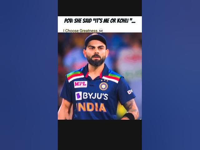 Video thumbnail for ""Some choices are easy for me ""  #viratkohli #kohlifans #kohlilegacy #kohli #trending