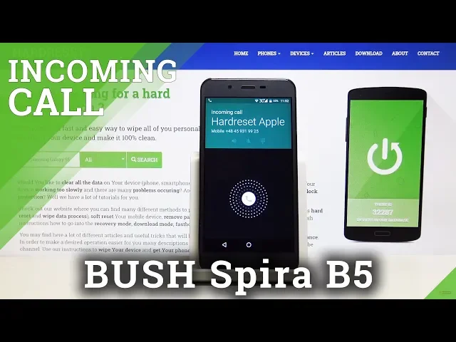 Video thumbnail for Incoming Call in Bush Spira B5 – How Bush Spira B5