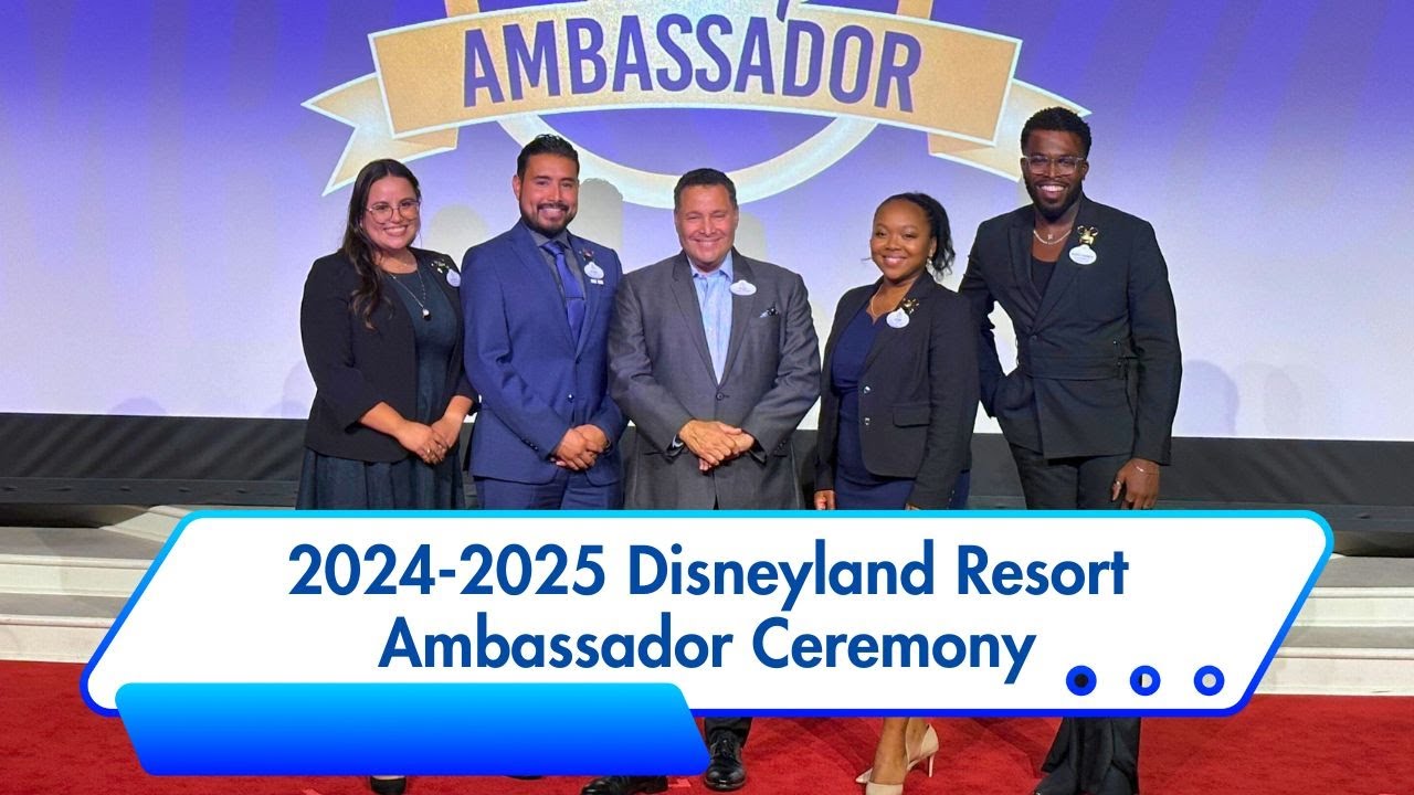 'Video thumbnail for 2024-2025 Disneyland Resort Ambassador Ceremony 4K'