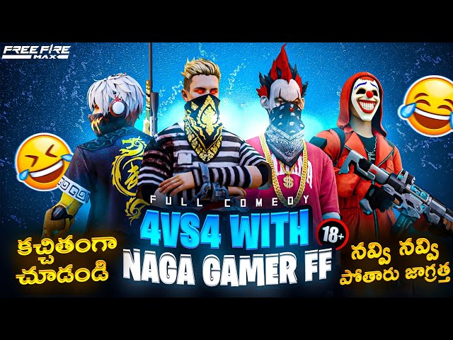 Video thumbnail for 🤣4v4 Free Fire Madness with Naga Gamer FF |EG Gamers|Hilarious Moments!🔥@nagagamerff99