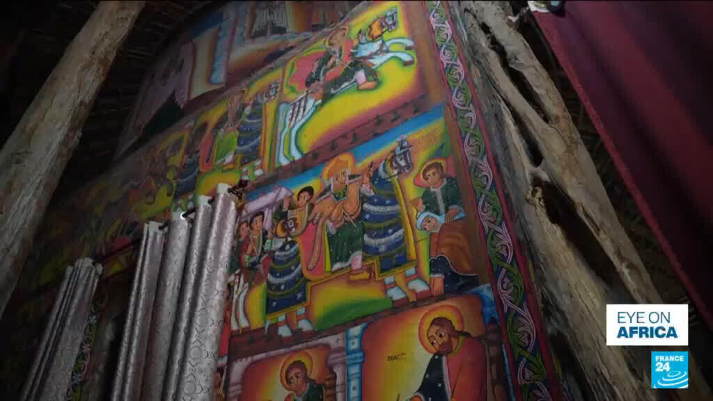 Video thumbnail for Armed conflict threatens Ethiopia’s ancient monasteries