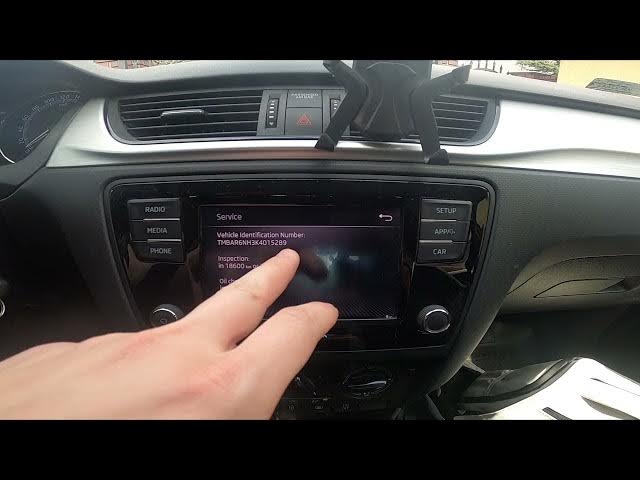 Video thumbnail for How to Check Service Info on Speedometer Display in Skoda Rapid II ( 2012 – 2019 )