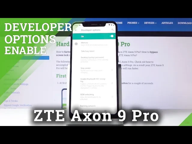 Video thumbnail for How to Activate Developer Options in ZTE Axon 9 Pro – Developer Features