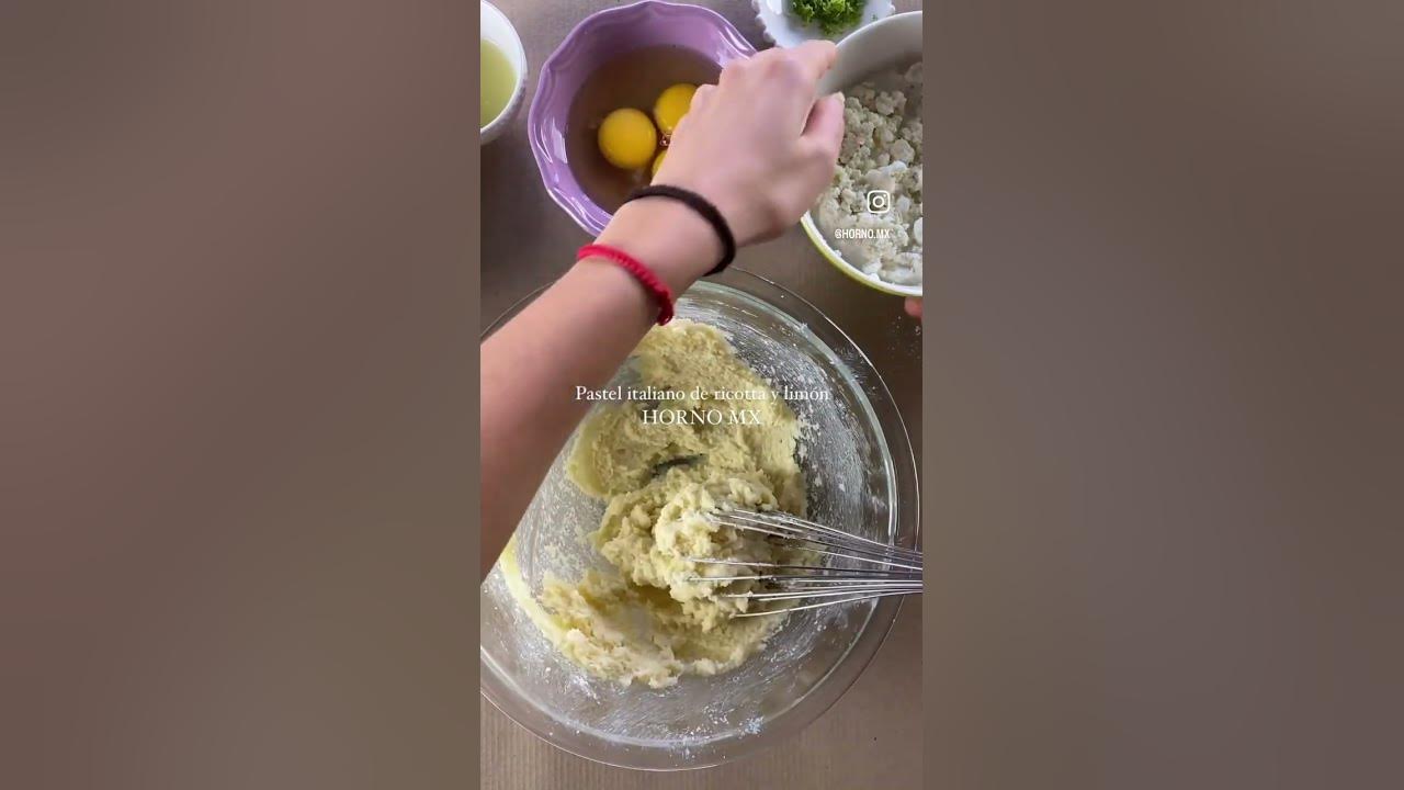 Video thumbnail for Pastel italiano de ricotta y limon